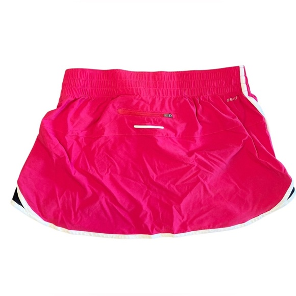 Nike Tempo Dri-Fit Mini Skirt Large Hot Pink Tennis Prep - Picture 2 of 10